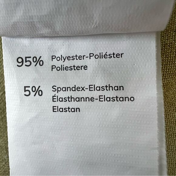 Cupshe Surplice Smocked Waist Mini Dress Olive Green Boho Dress - Picture 10 of 11